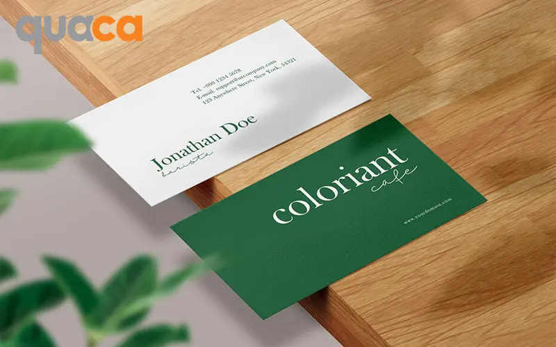 In danh thiếp cơ bản mẫu số 1