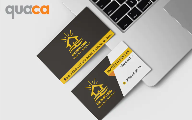 In danh thiếp cơ bản mẫu số 2