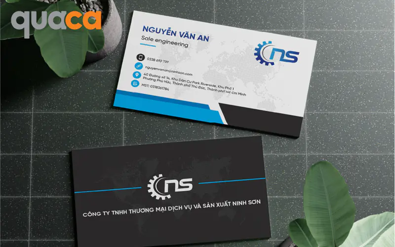 In danh thiếp cơ bản mẫu số 3