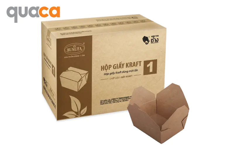 In hộp giấy Kraft mẫu số 5