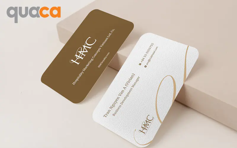 In name card giấy mỹ thuật mẫu số 2