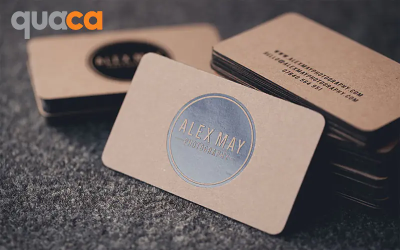 In name card giấy mỹ thuật mẫu số 4
