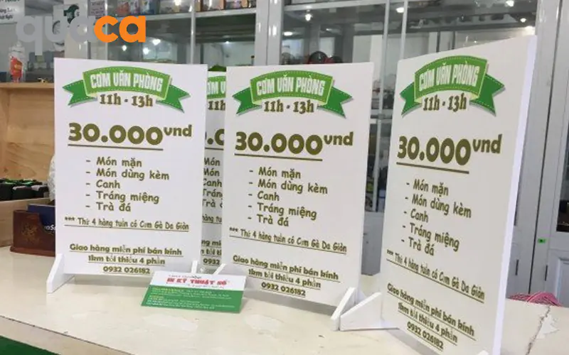 In Poster Format cứng mẫu số 2