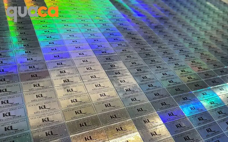 in tem phản quang 7 màu