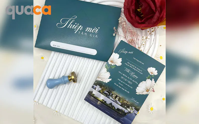 In thiệp mời hội nghị mẫu số 4