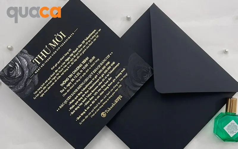 In thiệp mời sự kiện cao cấp mẫu số 2