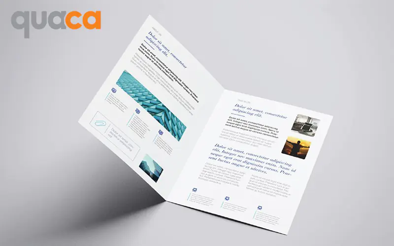 In tờ gấp đôi A4 mẫu số 2