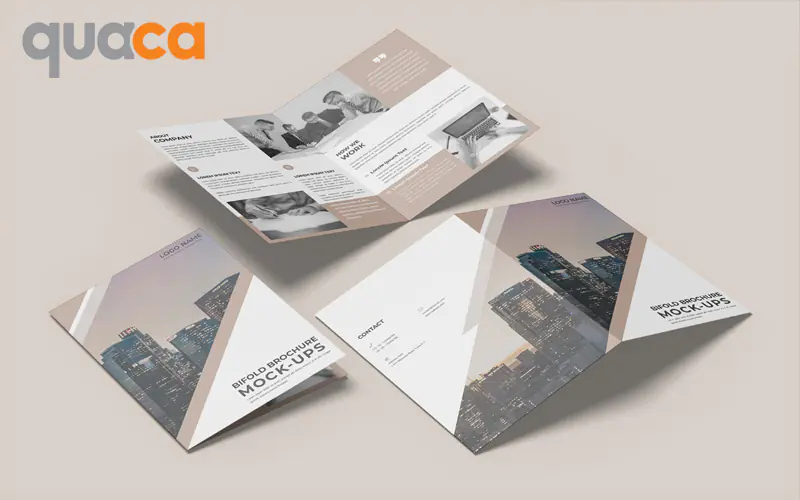 In tờ gấp đôi A4 mẫu số 3