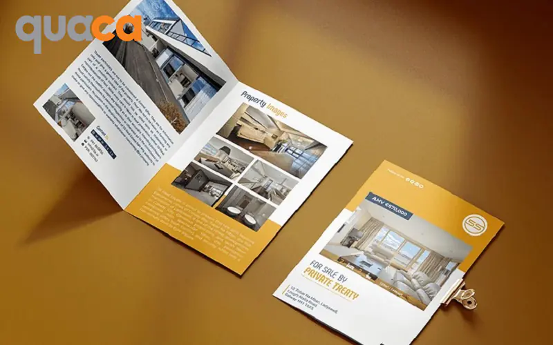 In tờ gấp đôi A4 mẫu số 4