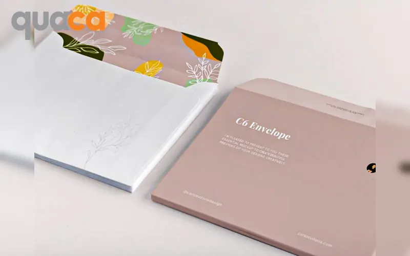 Mẫu bao thư A4 - Mẫu số 1