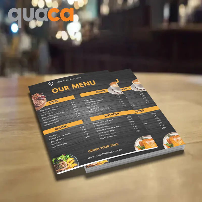 Tại sao nên in menu bồi Format cứng ở Quaca?