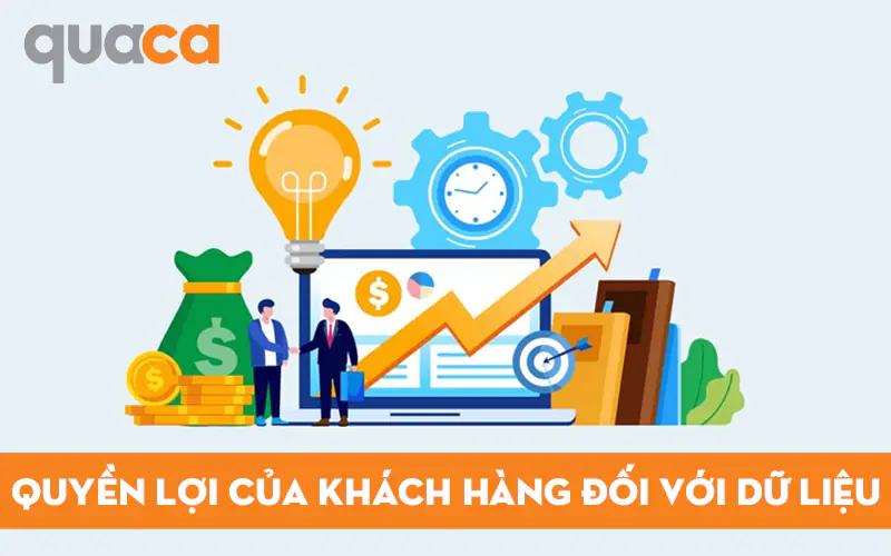 Quyền lợi của khách hàng đối với dữ liệu