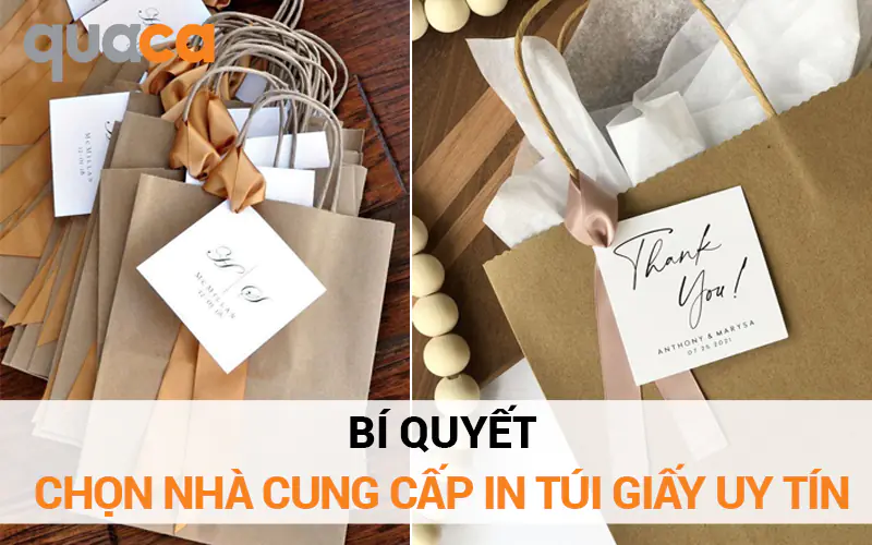 Bí quyết chọn nhà cung cấp in túi giấy uy tín