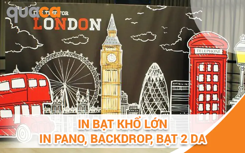 In Bạt Khổ Lớn – In Pano, Backdrop, Bạt 2 Da