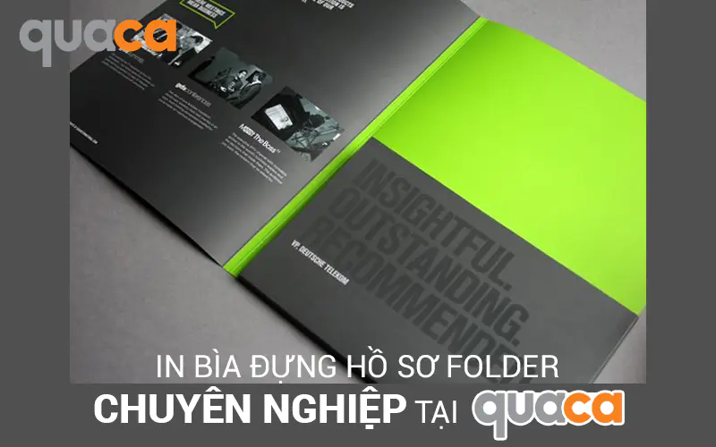 In bìa đựng hồ sơ chuyên nghiệp tại Quaca