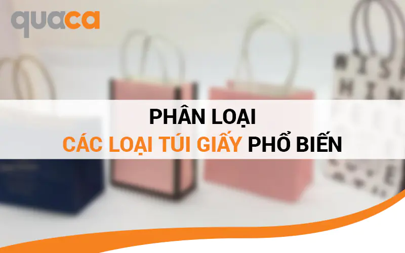 Phân loại các loại túi giấy phổ biến