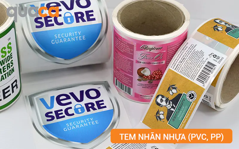 Tem nhãn nhựa (PVC, PP)
