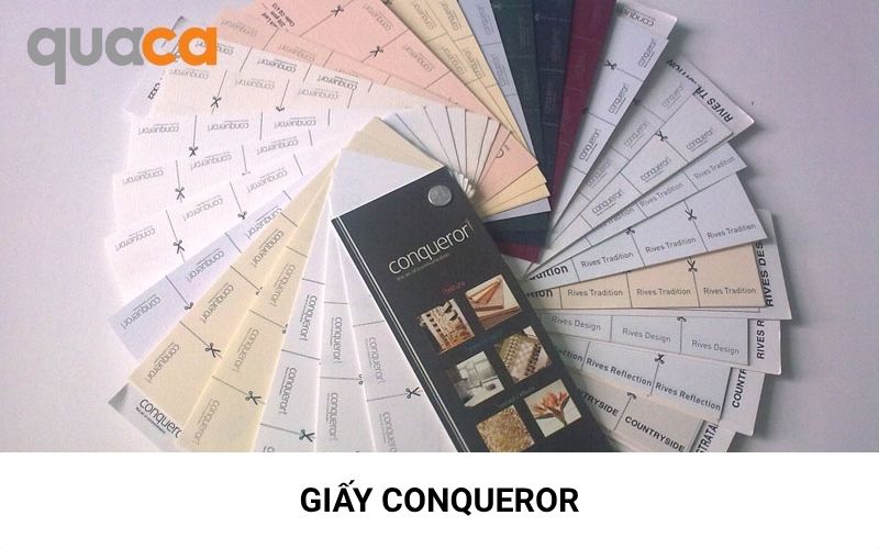 Các loại giấy offset: giấy Conqueror