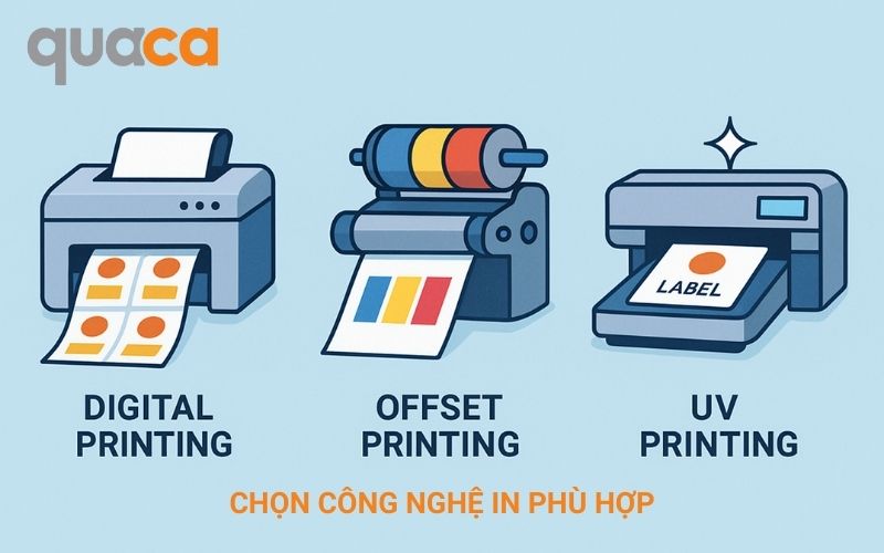 Chọn công nghệ in phù hợp 