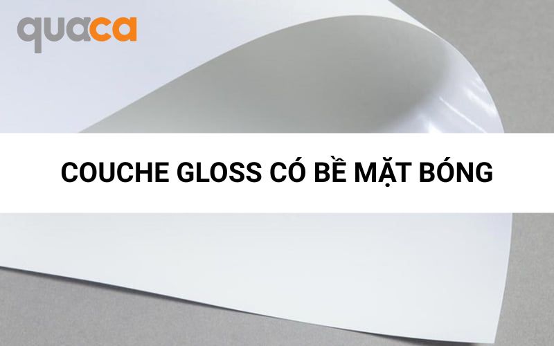 Couche Gloss có bề mặt bóng