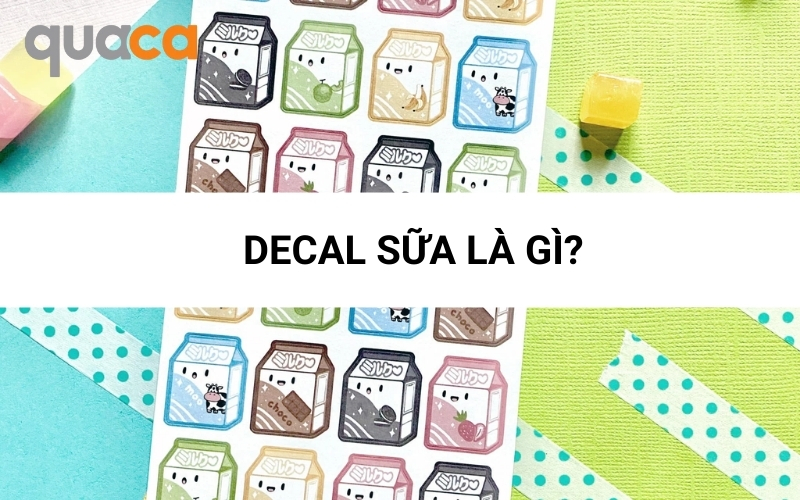 Decal sữa là gì?