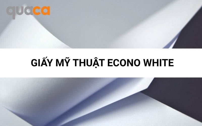 Giấy mỹ thuật Econo White