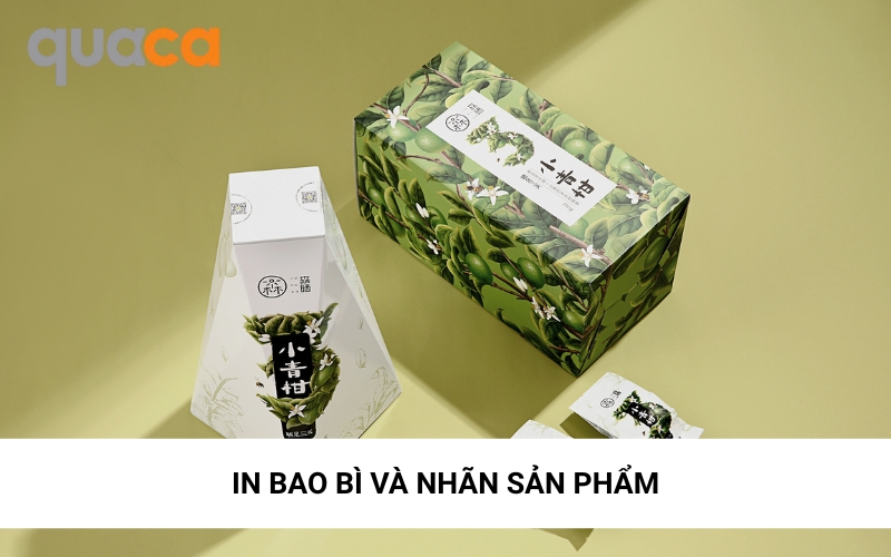 In bao bì và nhãn sản phẩm