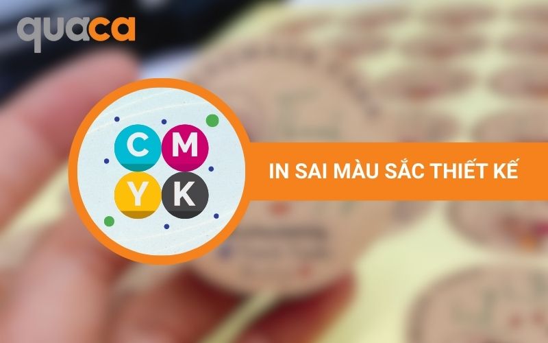 In sai màu sắc thiết kế