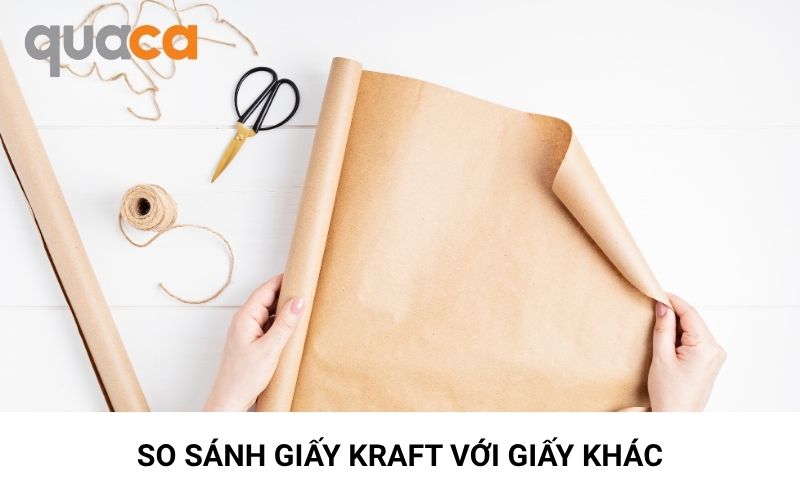 So sánh giấy Kraft với các vật liệu khác