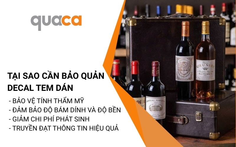 Tại sao cần bảo quản decal tem dán đúng cách