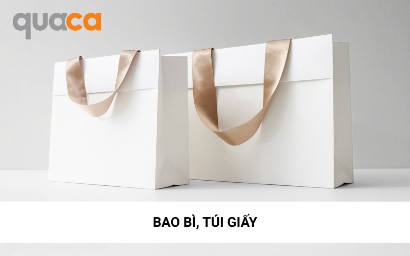 Ứng dụng của giấy C300 cán mờ trong in bao bì túi giấy
