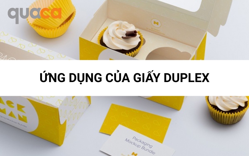 Ứng dụng và công dụng của giấy Duplex