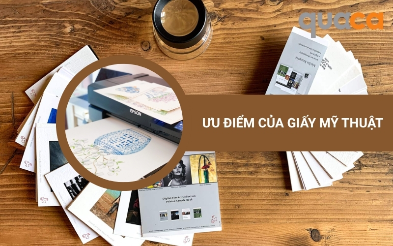 Ưu điểm của giấy mỹ thuật