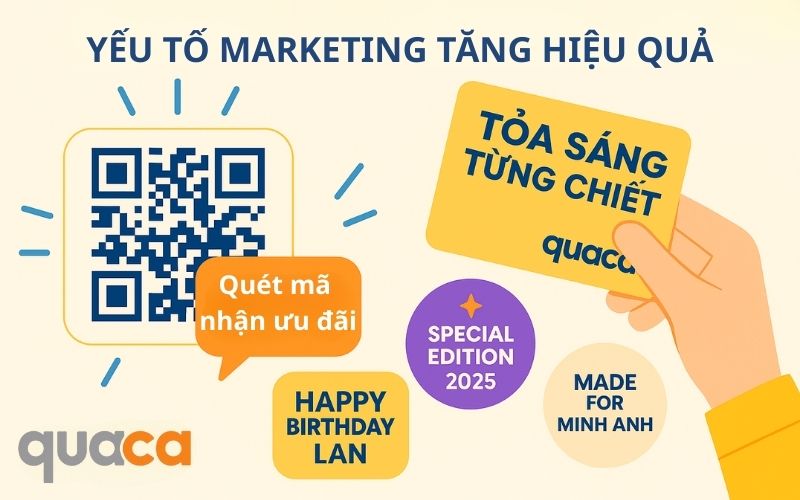 Yếu tố marketing tăng hiệu quả