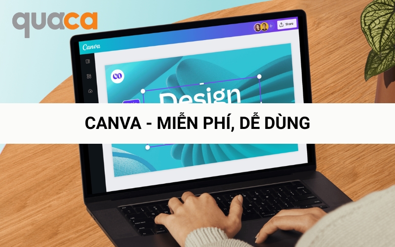 Phần mềm thiết kế tem dán Canva